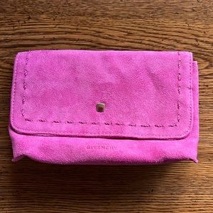 Givenchy perfumes pink cosmetics bag